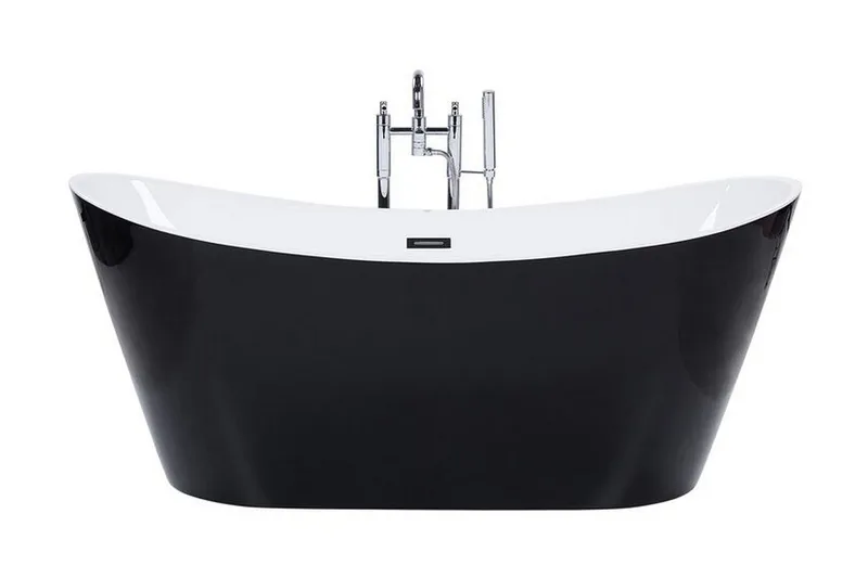 Kylpyamme Kriliko Vapaasti seisova 170 cm, Musta