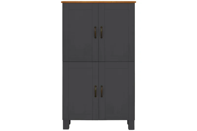 Alby Korkea Kaappi Kylpyhuoneeseen 130x75x30 cm - Harmaa - Talo & remontointi - Keittiö & kylpyhuone - Kylpyhuone - Kylpyhuonekalusteet - Kylpyhuonekaapit