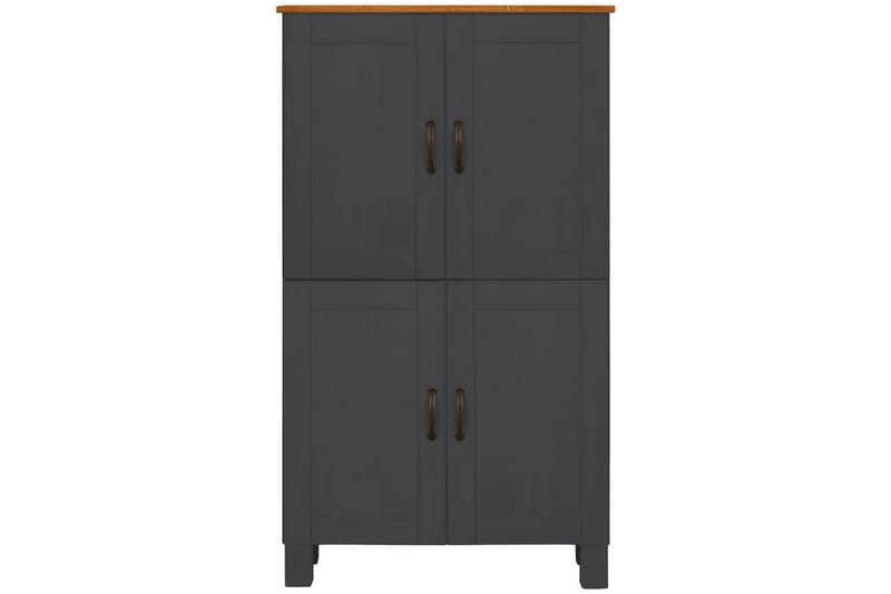 Alby Korkea Kaappi Kylpyhuoneeseen 130x75x30 cm - Harmaa - Talo & remontointi - Keittiö & kylpyhuone - Kylpyhuone - Kylpyhuonekalusteet - Kylpyhuonekaapit