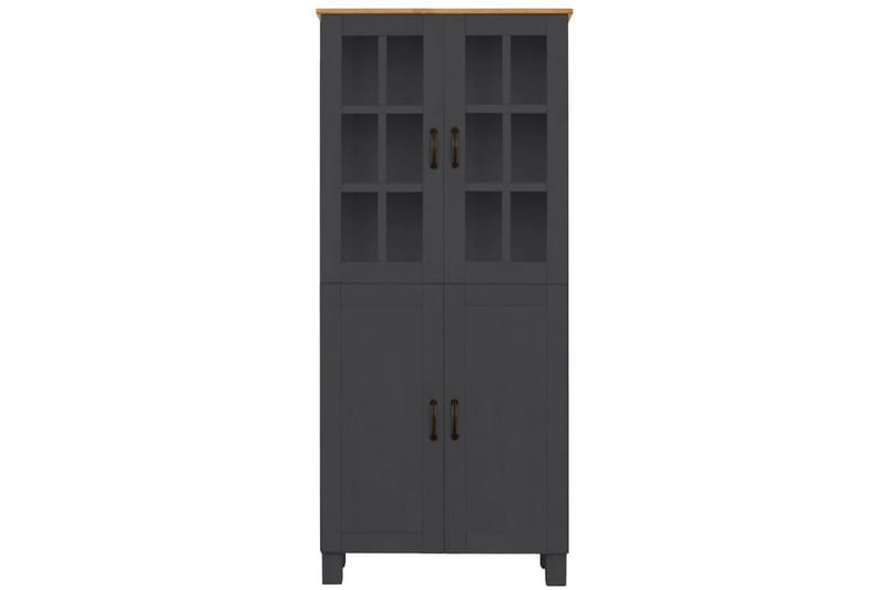 Alby Korkea Kaappi Kylpyhuoneeseen 130x75x30 cm - Harmaa - Talo & remontointi - Keittiö & kylpyhuone - Kylpyhuone - Kylpyhuonekalusteet - Kylpyhuonekaapit