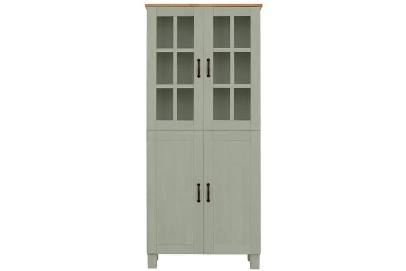 Alby Korkea Kaappi Kylpyhuoneeseen 130x75x30 cm - Vihreä - Talo & remontointi - Keittiö & kylpyhuone - Kylpyhuone - Kylpyhuonekalusteet - Kylpyhuonekaapit