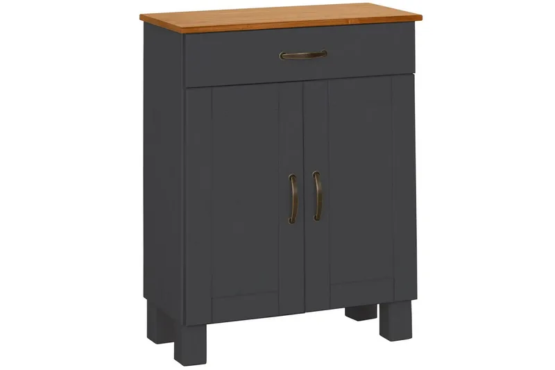 Alby Kylpyhuonekaappi 60 cm, Harmaa