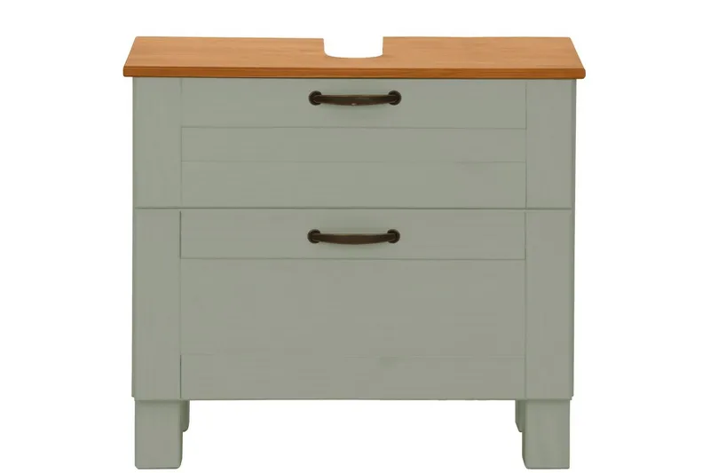 Alby Pesuallaskaappi 60 cm - Vihreä - Talo & remontointi - Keittiö & kylpyhuone - Kylpyhuone - Kylpyhuonekalusteet - Allaskaappi