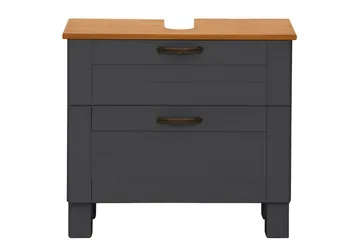 Alby Pesuallaskaappi 60 cm - Harmaa - Talo & remontointi - Keittiö & kylpyhuone - Kylpyhuone - Kylpyhuonekalusteet - Allaskaappi
