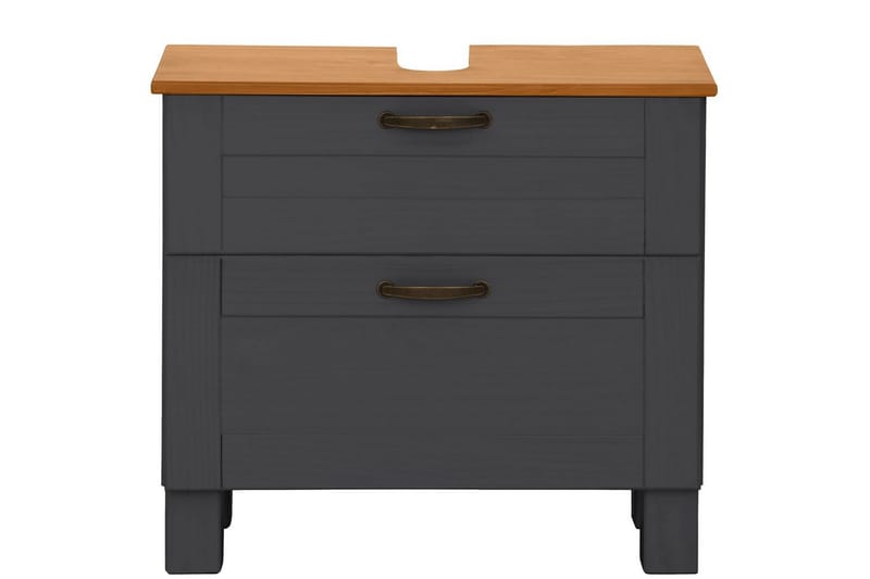 Alby Pesuallaskaappi 60 cm - Harmaa - Talo & remontointi - Keittiö & kylpyhuone - Kylpyhuone - Kylpyhuonekalusteet - Allaskaappi