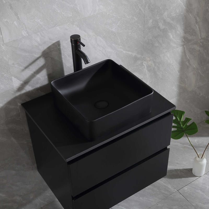 Allaskaappi Bathlife Extas, musta - Talo & remontointi - Keittiö & kylpyhuone - Kylpyhuone - Kylpyhuonekalusteet - Allaskaappi