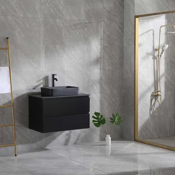 Allaskaappi Bathlife Extas, musta - Talo & remontointi - Keittiö & kylpyhuone - Kylpyhuone - Kylpyhuonekalusteet - Allaskaappi