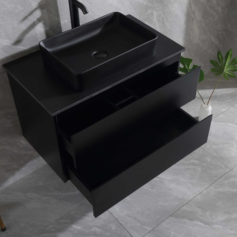 Allaskaappi Bathlife Extas, musta - Talo & remontointi - Keittiö & kylpyhuone - Kylpyhuone - Kylpyhuonekalusteet - Allaskaappi
