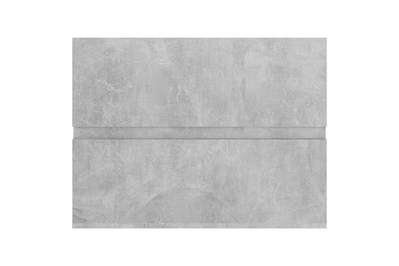 Allaskaappi betoninharmaa 60x38,5x45 cm lastulevy - Harmaa - Talo & remontointi - Keittiö & kylpyhuone - Kylpyhuone - Kylpyhuonekalusteet - Allaskaappi