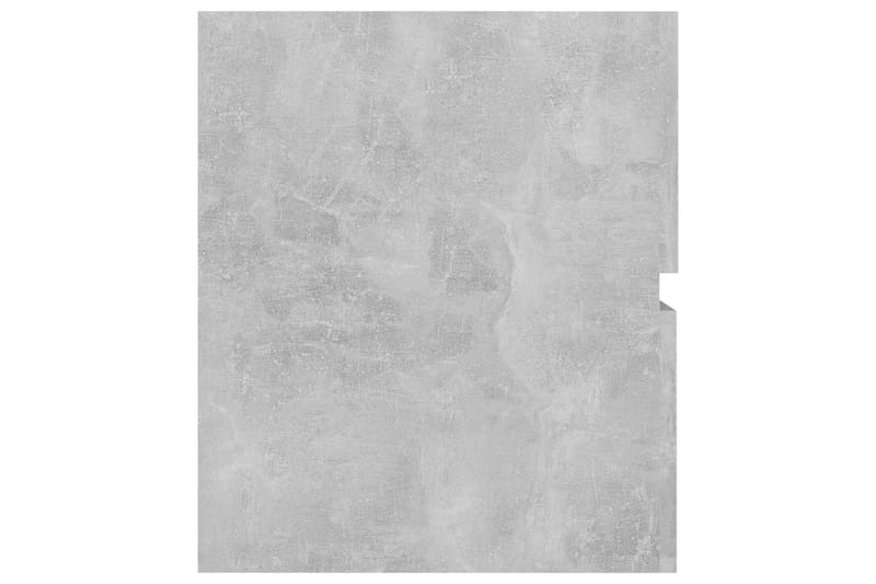 Allaskaappi betoninharmaa 60x38,5x45 cm lastulevy - Harmaa - Talo & remontointi - Keittiö & kylpyhuone - Kylpyhuone - Kylpyhuonekalusteet - Allaskaappi