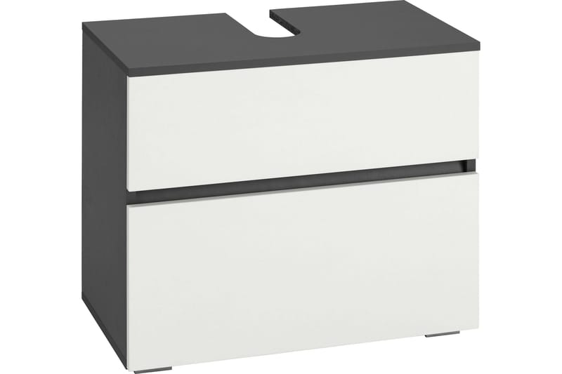 Allaskaappi Gaddesden 60x35 cm, Antrasiitti/Luonnonväri