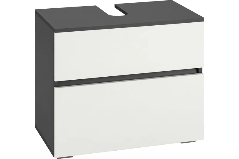 Allaskaappi Gaddesden 60x35 cm, Antrasiitti/Luonnonväri