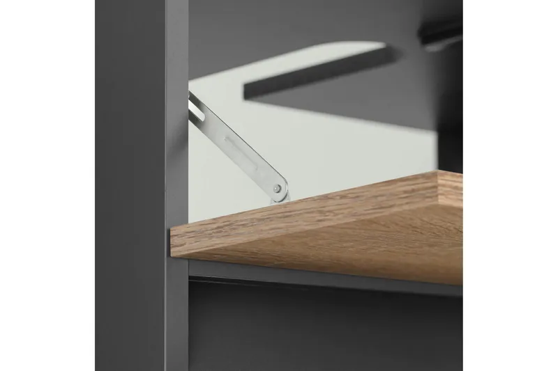 Allaskaappi Gaddesden 60x35 cm - Antrasiitti/Valkoinen - Talo & remontointi - Keittiö & kylpyhuone - Kylpyhuone - Kylpyhuonekalusteet - Allaskaappi