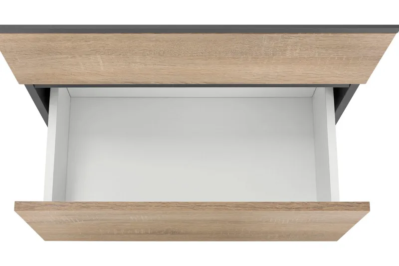 Allaskaappi Gaddesden 60x35 cm - Antrasiitti/Valkoinen - Talo & remontointi - Keittiö & kylpyhuone - Kylpyhuone - Kylpyhuonekalusteet - Allaskaappi