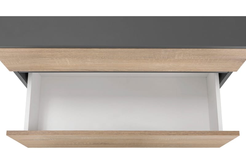 Allaskaappi Gaddesden 80x35 cm - Antrasiitti/Valkoinen - Talo & remontointi - Keittiö & kylpyhuone - Kylpyhuone - Kylpyhuonekalusteet - Allaskaappi