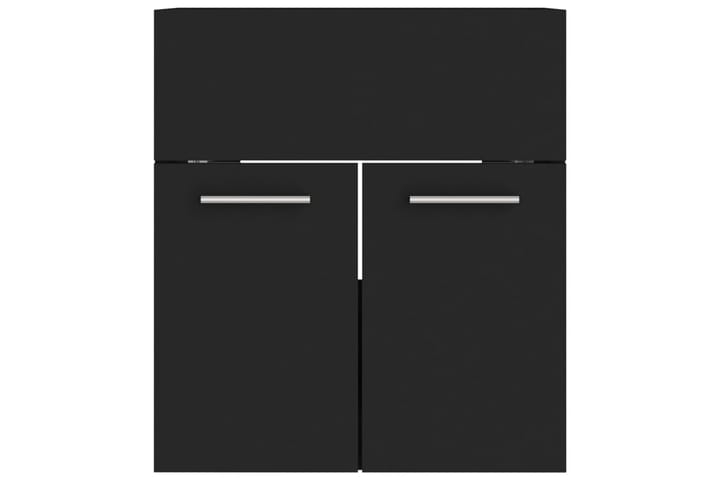 Allaskaappi musta 41x38,5x46 cm lastulevy - Musta - Allaskaappi