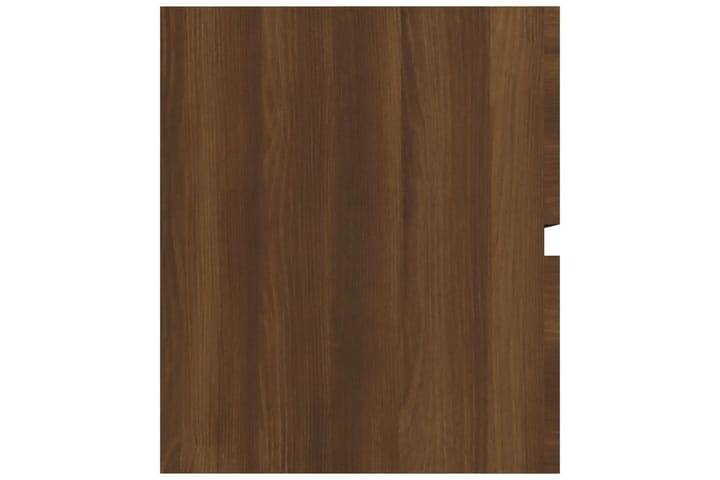 Allaskaappi ruskea tammi 90x38,5x45 cm tekninen puu - Ruskea - Allaskaappi
