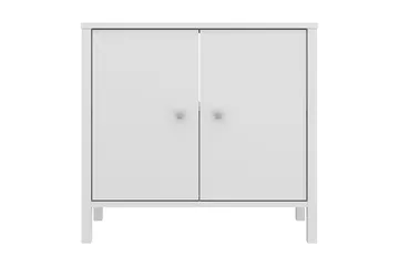Allaskaappi Samkov 35x64 cm 2 kaappia - Valkoinen - Talo & remontointi - Keittiö & kylpyhuone - Kylpyhuone - Kylpyhuonekalusteet - Allaskaappi