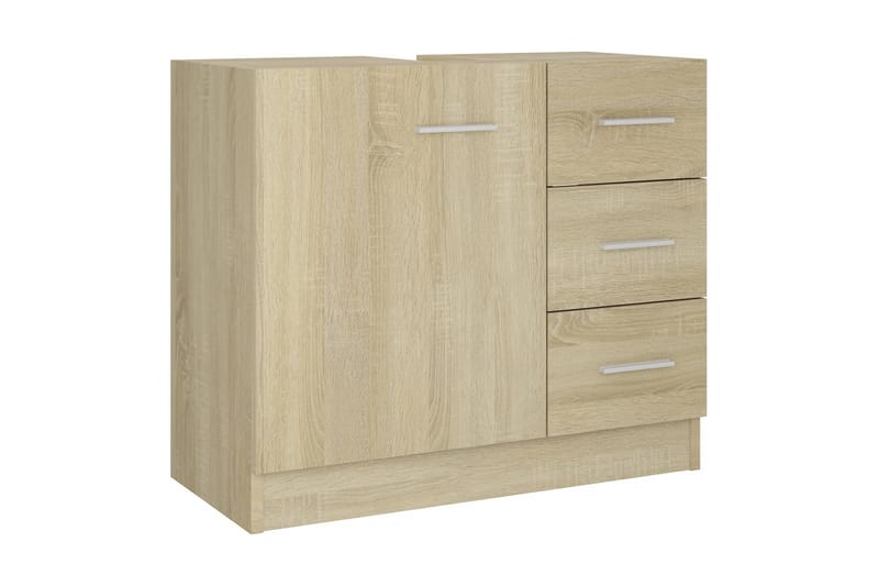 Allaskaappi Sonoma tammi 63x30x54 cm lastulevy - Ruskea - Talo & remontointi - Keittiö & kylpyhuone - Kylpyhuone - Kylpyhuonekalusteet - Allaskaappi