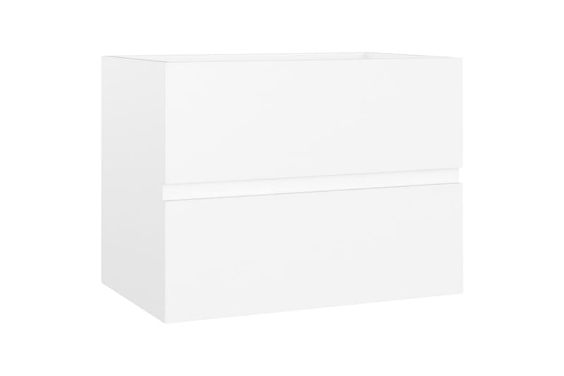 Allaskaappi valkoinen 60x38x45 cm lastulevy - Valkoinen - Talo & remontointi - Keittiö & kylpyhuone - Kylpyhuone - Kylpyhuonekalusteet - Allaskaappi