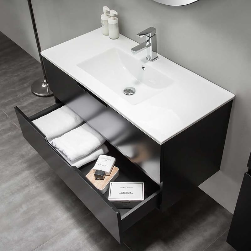 Bathlife Glädje -allas kaappi 1000 - Talo & remontointi - Keittiö & kylpyhuone - Kylpyhuone - Kylpyhuonekalusteet - Allaskaappi
