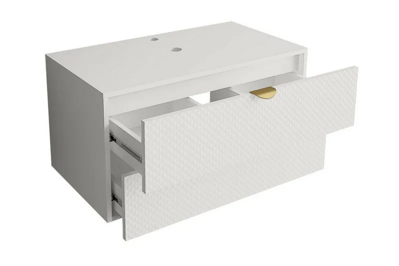 Glenndale Tvättställsskåp Concept 55 White - Talo & remontointi - Keittiö & kylpyhuone - Kylpyhuone - Kylpyhuonekalusteet - Allaskaappi