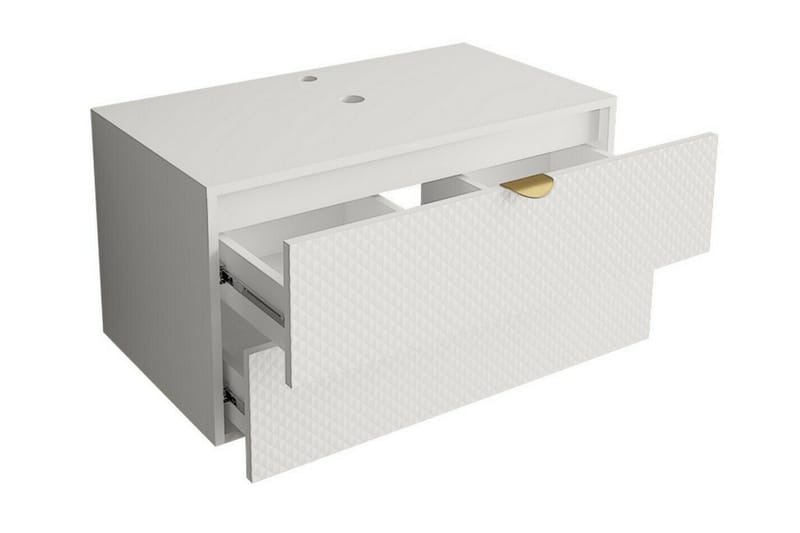 Glenndale Tvättställsskåp Concept 55 White - Talo & remontointi - Keittiö & kylpyhuone - Kylpyhuone - Kylpyhuonekalusteet - Allaskaappi