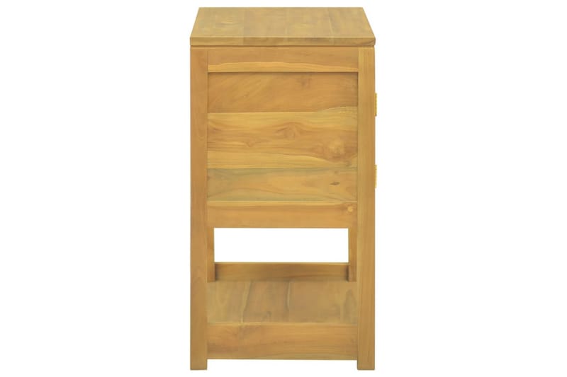 Kylpyhuoneen kaappi 60x40x75 cm täysi tiikki - Ruskea - Talo & remontointi - Keittiö & kylpyhuone - Kylpyhuone - Kylpyhuonekalusteet - Allaskaappi