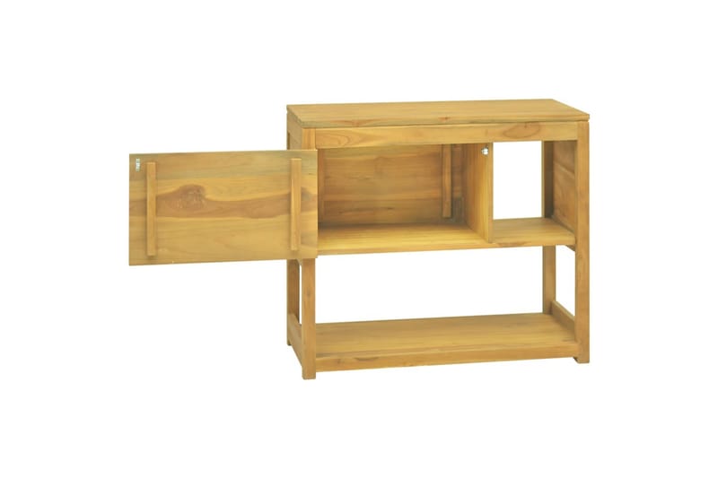 Kylpyhuoneen kaappi 85x40x75 cm täysi tiikki - Ruskea - Talo & remontointi - Keittiö & kylpyhuone - Kylpyhuone - Kylpyhuonekalusteet - Allaskaappi