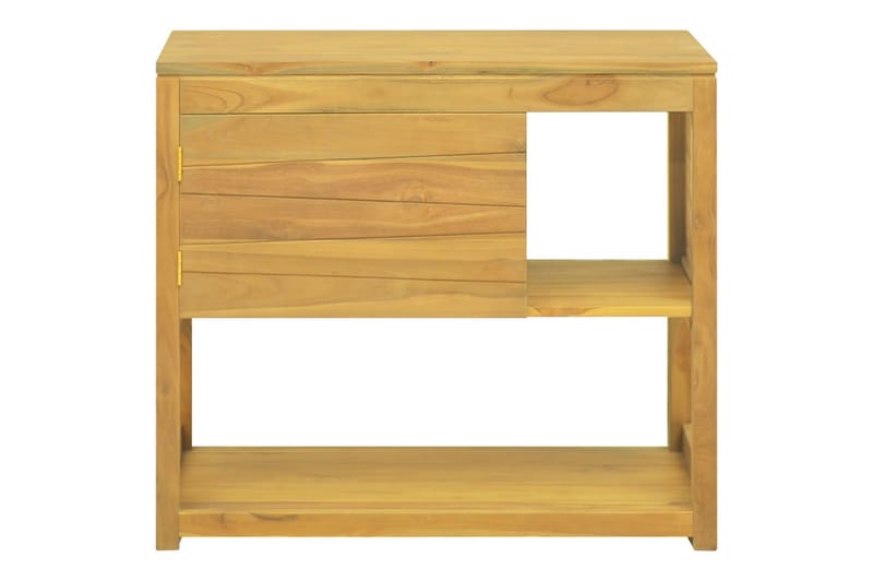 Kylpyhuoneen kaappi 85x40x75 cm täysi tiikki - Ruskea - Talo & remontointi - Keittiö & kylpyhuone - Kylpyhuone - Kylpyhuonekalusteet - Allaskaappi