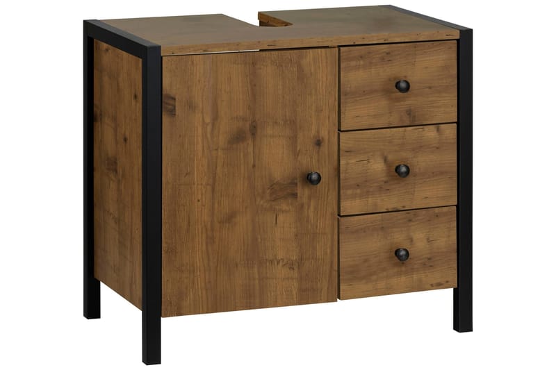 Pesuallas Canford 60 cm, Ruskea/Musta