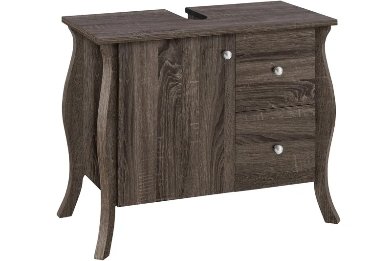 Pesuallaskaappi Leifiana, Tummanruskea