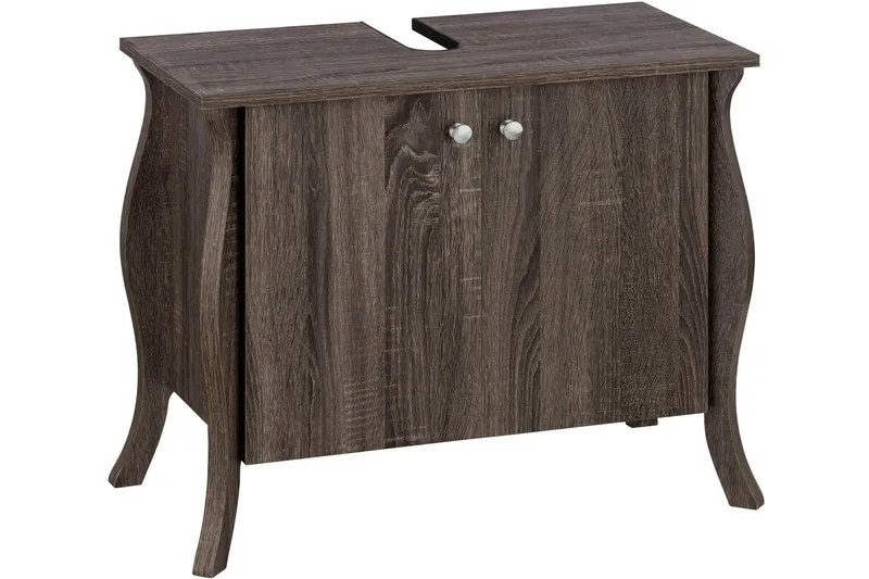 Pesuallaskaappi Leifiana, Tummanruskea