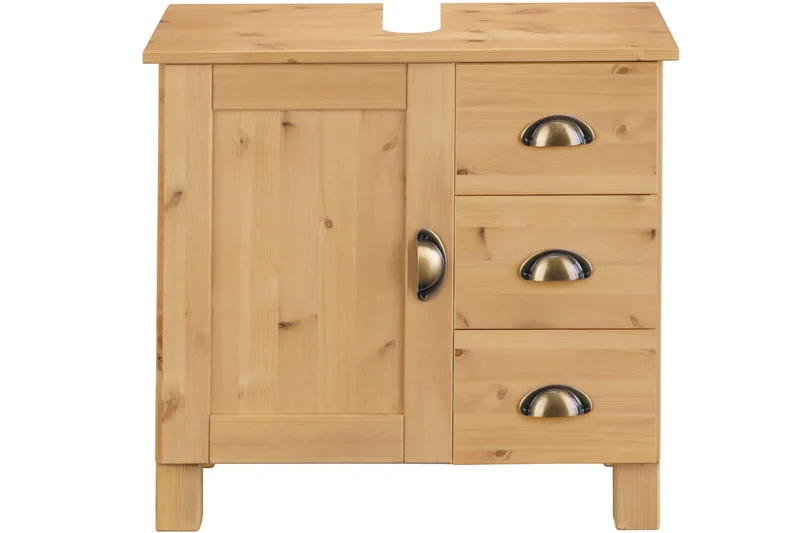 Pesuallaskaappi Mohaklina - Ruskea - Talo & remontointi - Keittiö & kylpyhuone - Kylpyhuone - Kylpyhuonekalusteet - Allaskaappi