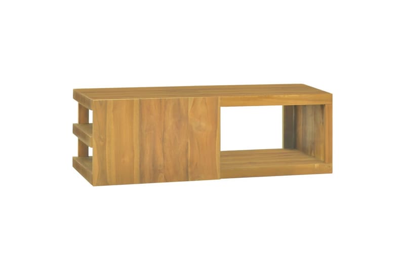 Seinäkiinnitettävä kylpyhuoneen kaappi 90x40x30 cm täysi tii - Ruskea - Talo & remontointi - Keittiö & kylpyhuone - Kylpyhuone - Kylpyhuonekalusteet - Allaskaappi
