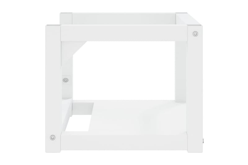 Seinäkiinnitettävä pesualtaan kehys valkoinen 40x38x31 cm ra - Valkoinen - Talo & remontointi - Keittiö & kylpyhuone - Kylpyhuone - Kylpyhuonekalusteet - Allaskaappi