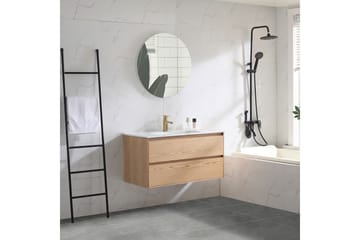 Tvättställsskåp Bathlife Ek - Talo & remontointi - Keittiö & kylpyhuone - Kylpyhuone - Kylpyhuonekalusteet - Allaskaappi