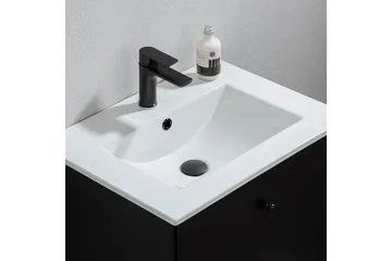Tvättställsskåp Bathlife Svart - Talo & remontointi - Keittiö & kylpyhuone - Kylpyhuone - Kylpyhuonekalusteet - Allaskaappi