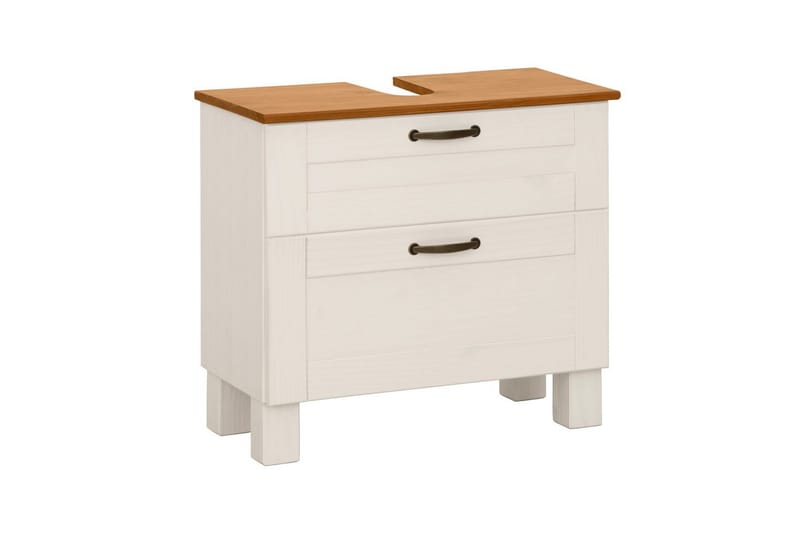 Allaskaappi Alby 1 laatikko, Valkoinen/Hunaja - 1 laatikko, Valkoinen/Hunaja - Talo & remontointi - Keittiö & kylpyhuone - Kylpyhuone - Kylpyhuonekalusteet - Kylpyhuonekaapit