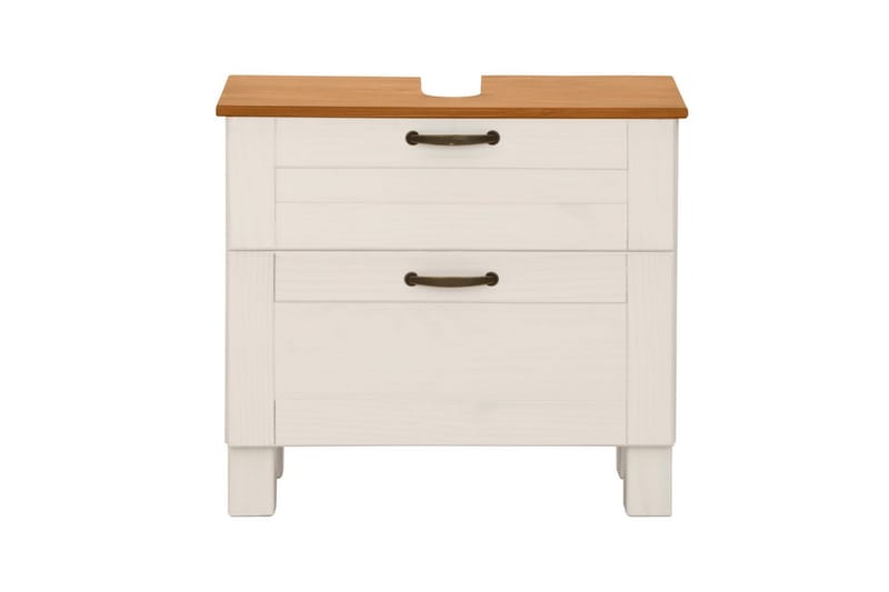 Allaskaappi Alby 1 laatikko, Valkoinen/Hunaja - 1 laatikko, Valkoinen/Hunaja - Talo & remontointi - Keittiö & kylpyhuone - Kylpyhuone - Kylpyhuonekalusteet - Kylpyhuonekaapit