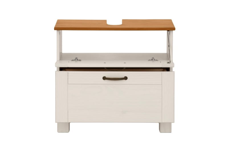 Allaskaappi Alby 1 laatikko, Valkoinen/Hunaja - 1 laatikko, Valkoinen/Hunaja - Talo & remontointi - Keittiö & kylpyhuone - Kylpyhuone - Kylpyhuonekalusteet - Kylpyhuonekaapit