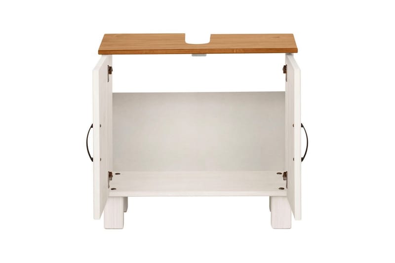 Allaskaappi Alby 2 laatikkoa, Valkoinen/Hunaja - 2 laatikkoa, Valkoinen/Hunaja - Talo & remontointi - Keittiö & kylpyhuone - Kylpyhuone - Kylpyhuonekalusteet - Kylpyhuonekaapit