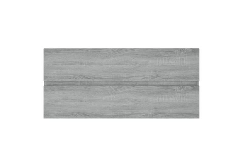 Allaskaappi harmaa Sonoma 100x38,5x45 cm tekninen puu - Harmaa - Talo & remontointi - Keittiö & kylpyhuone - Kylpyhuone - Kylpyhuonekalusteet - Allaskaappi