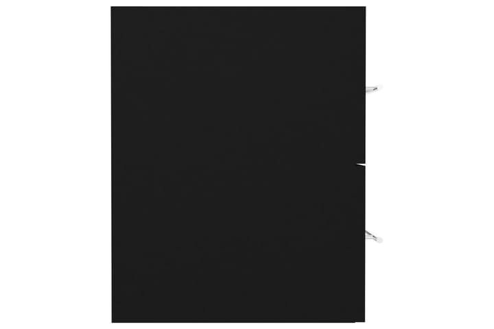 Allaskaappi musta 41x38,5x48 cm lastulevy - Musta - Allaskaappi