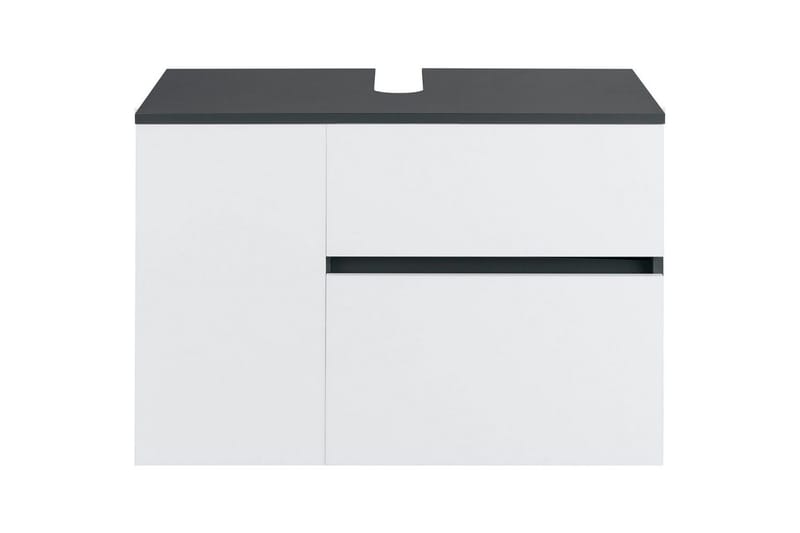 Allaskaappi Wisla 80x45x53 cm, Antrasiitti/Valkoinen - 80x45x53 cm, Antrasiitti/Valkoinen - Talo & remontointi - Keittiö & kylpyhuone - Kylpyhuone - Kylpyhuonekalusteet - Kylpyhuonekaapit