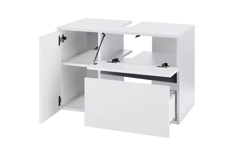 Allaskaappi Wisla 80x45x53 cm, Valkoinen - 80x45x53 cm, Valkoinen - Talo & remontointi - Keittiö & kylpyhuone - Kylpyhuone - Kylpyhuonekalusteet - Kylpyhuonekaapit