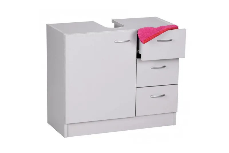 Allaskaappi Wohnling Kalvopinnoitettu lastulevy 1 ovi 3 laatikkoa moderni, undefined