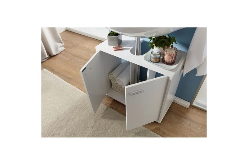 Allaskaappi Wohnling Kalvopinnoitettu lastulevy 2 ovea toimisto moderni - Talo & remontointi - Keittiö & kylpyhuone - Kylpyhuone - Kylpyhuonekalusteet - Seinäkaappi & korkea kaappi