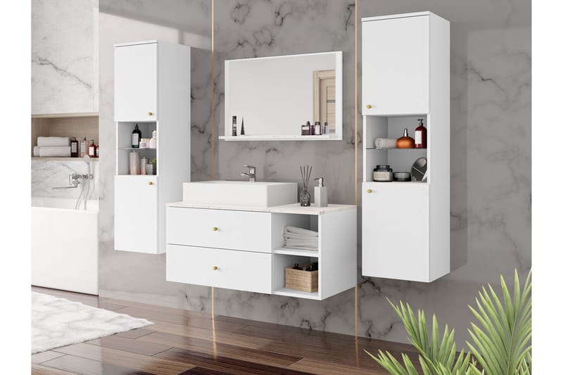 Askersund Kylpyhuonekalustesetti - Talo & remontointi - Keittiö & kylpyhuone - Kylpyhuone - Kylpyhuonekalusteet - Kylpyhuonekalustepaketit