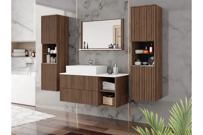 Askersund Kylpyhuonekalustesetti - Talo & remontointi - Keittiö & kylpyhuone - Kylpyhuone - Kylpyhuonekalusteet - Kylpyhuonekalustepaketit